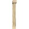 Ekena Millwork Traditional Block Rough Sawn Bracket w/ Offset Brace, Douglas Fir, 6"W x 36"D x 48"H BKT0604X36X48TRA05RDF - alternate 4